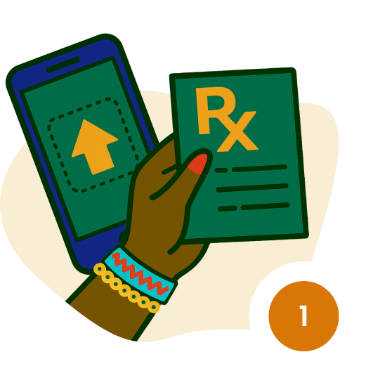 Upload prescription icon